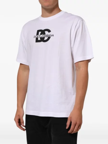 Tricou Dolce & Gabbana cu imagine alb