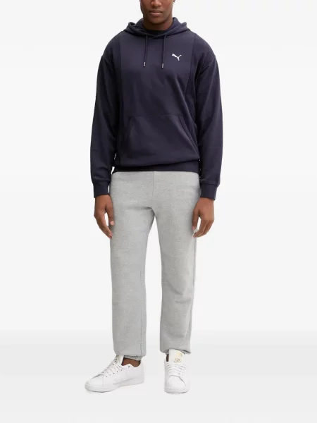 Hoodie Puma με κέντημα μπλε