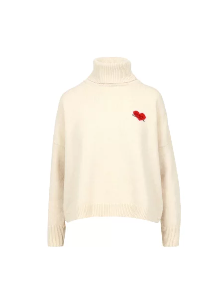 Sweter Giada Benincasa wełniany beżowy