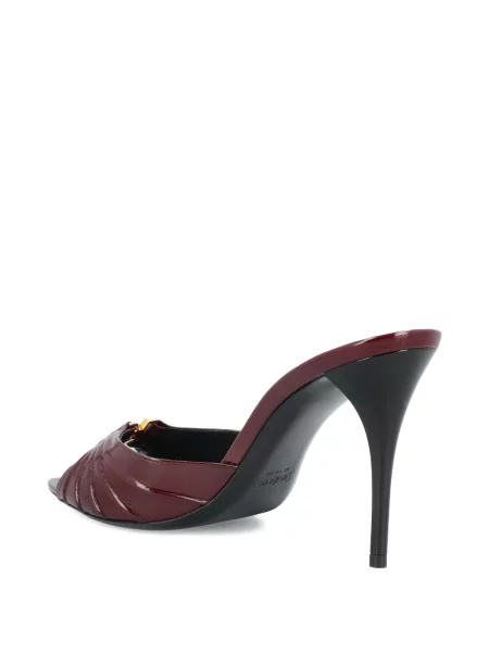 Сандали Saint Laurent червено