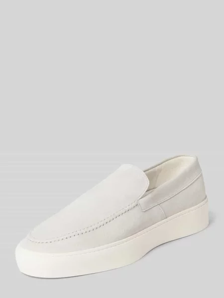 Mokasyny ze skóry model Leyton' Steve Madden białe