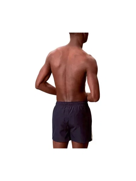 Húzózsinór rövid fürdőruha Calvin Klein Swimwear fekete