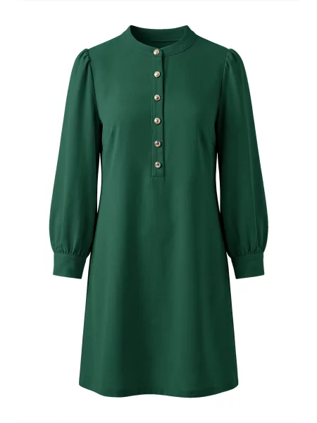 Imily Bela Rochie închis verde