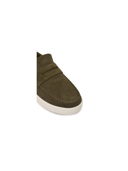 Poltopánky Tommy Hilfiger Modern Light Hybrid Suede zelená