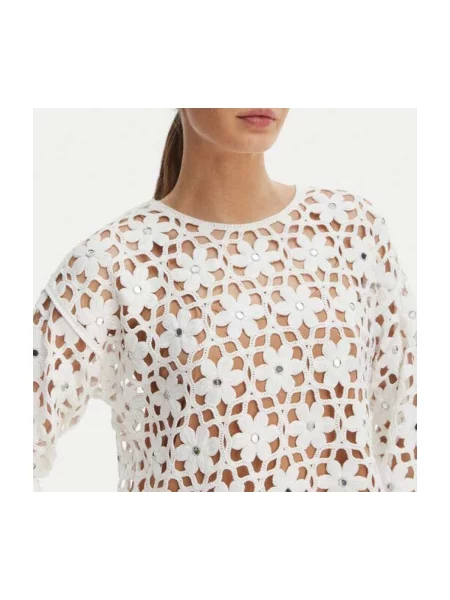 Pulover Michael Michael Kors alb