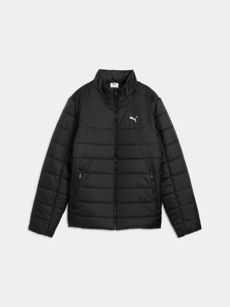 Демісезонна куртка PUMA Ess Padded Jacket комбінований верх чорний