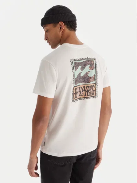 Billabong T-Shirt Stamp Regular Fit λευκό
