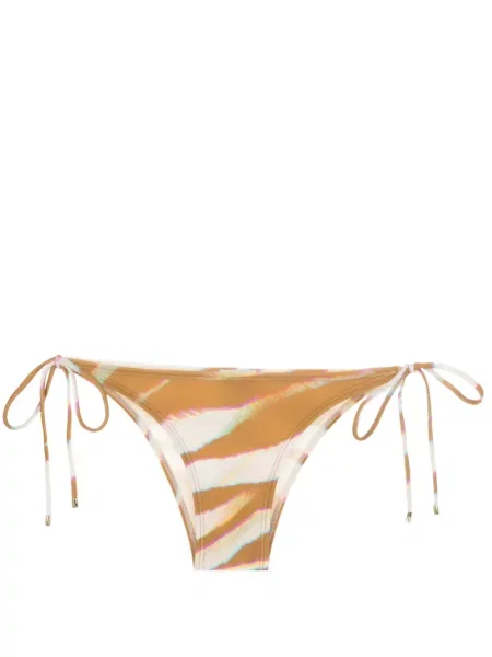 Bikini Lenny Niemeyer cu imprimeu animal print maro
