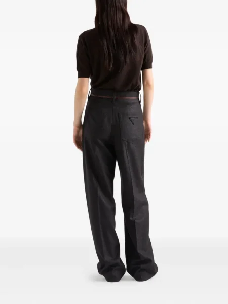 Tricou Prada maro