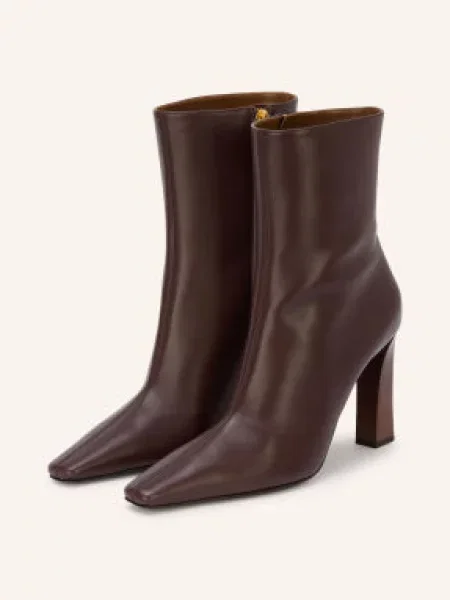 Giuseppe Zanotti Design Kotníkové Boty Brenda tmavě červená