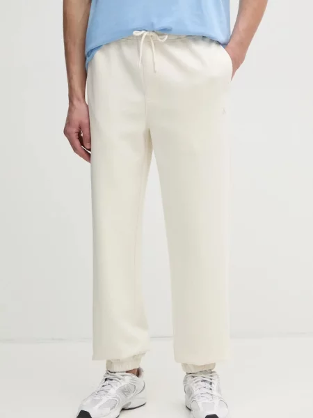 Calvin Klein Jeans spodnie dresowe beżowy