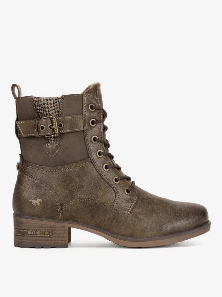 Зимни обувки Mustang кафяв