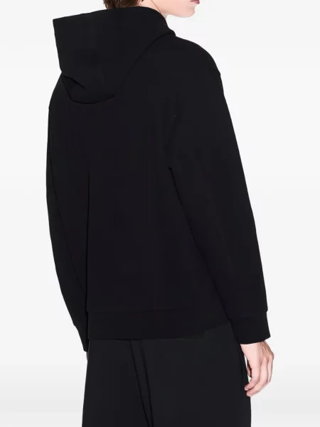 Hanorac cu glugă Armani Exchange negru
