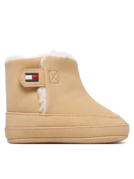 Śniegowce Tommy Hilfiger beżowe