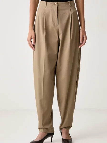 Max&Co. pantaloni pentru femei BRUNO maro