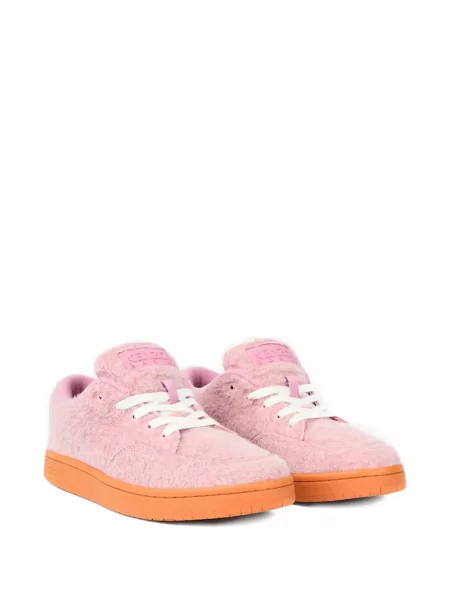 Sneakerși Kenzo de lână roz