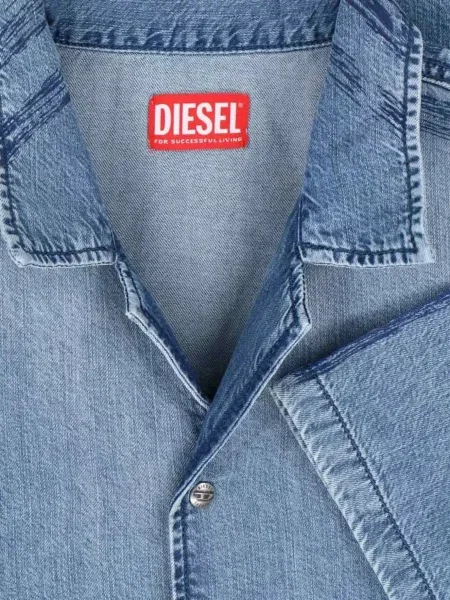 Сорочка Diesel блакитна