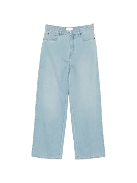 Blugi Miu Miu cu 5 buzunare albastru