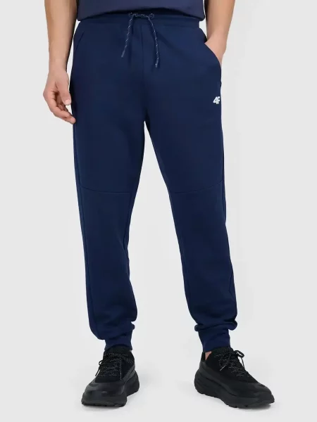SPODNIE DRESOWE 4F SPORTOWE DRESY JOGGERY niebieskie
