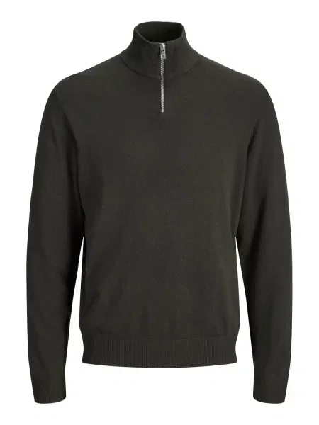 JACK & JONES Pulover JJEEmil închis verde