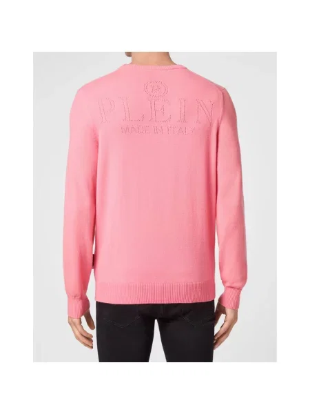 Sweter Philipp Plein różowy