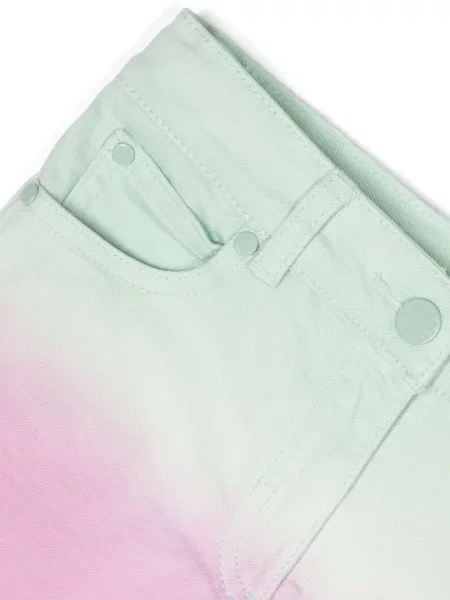 Szorty jeansowe dziecięce Stella Mccartney różowe