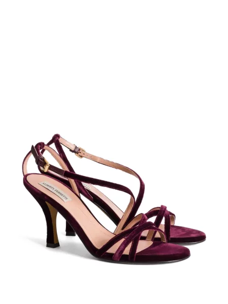 Sandale Alberta Ferretti cu bretele violet