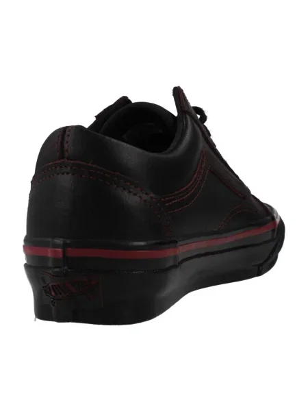 Kožené tenisky Vans Old Skool čierna