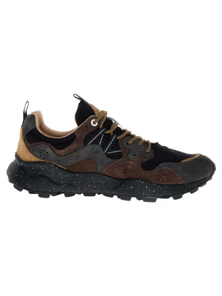 Sneakersy Flower Mountain w kwiatki czarne