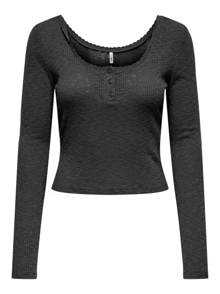 ONLY Tričko ONLJULIANE tmavě šedá