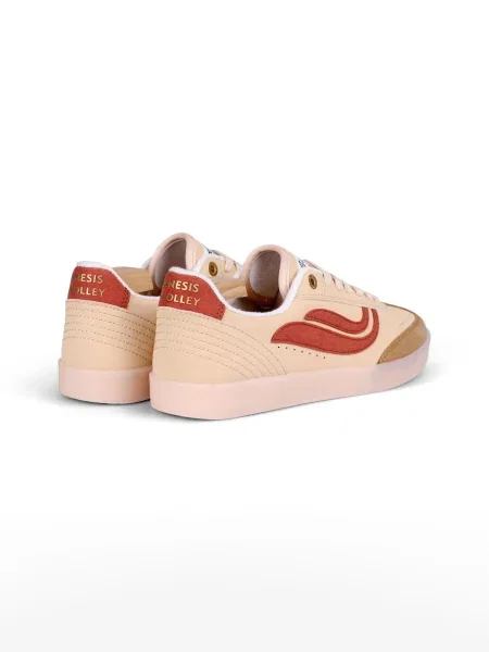 Genesis Footwear Rövid szárú sportcipők G-Volley Rust Serial testszínű / sötét / piros bézs