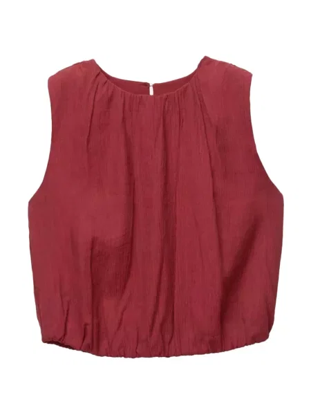 Pull&Bear Bluză rodie roșu