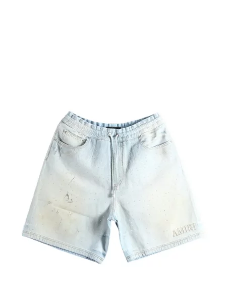 Pantaloni scurți din denim Amiri albastru
