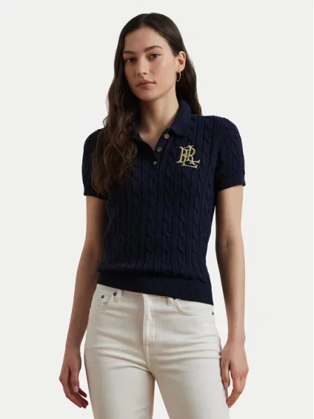 LAUREN RALPH LAUREN Пуловер Тъмносин