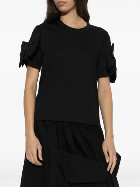 Tricou Noir Kei Ninomiya cu funde negru
