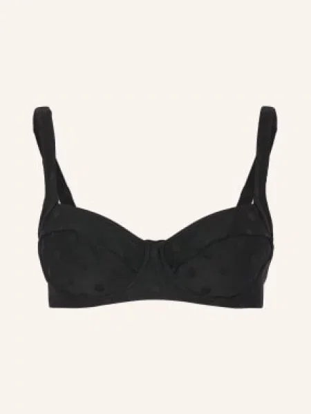 Watercult Biustonosz Bikini Na Ramiączkach Modern Dots schwarz czarny
