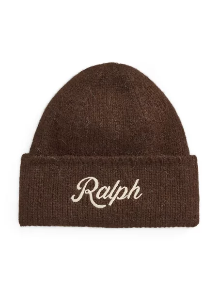 Polo Ralph Lauren căciulă de bărbați din lână maro