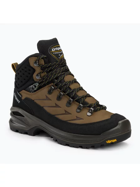 Férfi trekking cipő Grisport light brown/black fekete