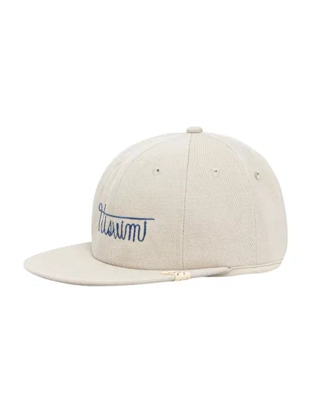 Visvim czapka z daszkiem z dodatkiem wełny excelsior ii cap beżowy
