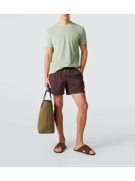Tricou Fedeli din material terry verde