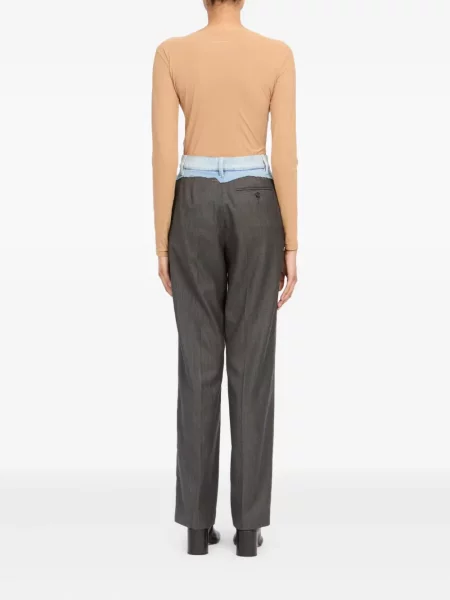 Pantaloni Mm6 Maison Margiela gri