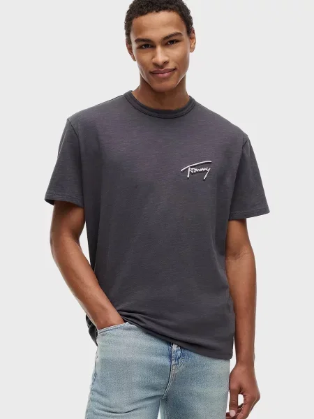 Футболка Tommy Jeans сіра