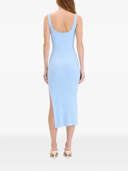 Reversibil rochie midi Ph5 tricotate albastru