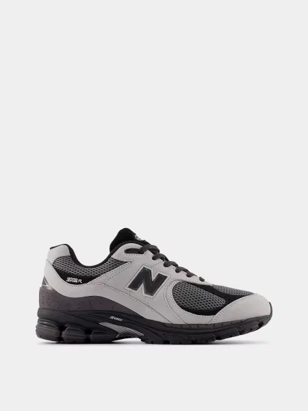 Жіночі Кросівки New Balance сірий/чорний шкіра/замша/поліуретан чорні
