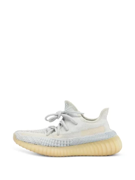 Sneakerși Adidas Yeezy cu șireturi din dantelă albastru