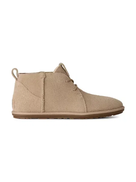 UGG pantofi pentru femei din piele W Classic Deconstructed Lace-Up bej