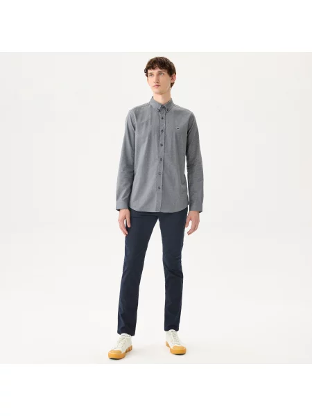 Lacoste Spodnie Lacoste granatowe