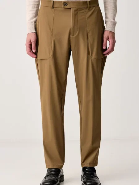 BOSS Green pantaloni pentru bărbați TR_PS Icons verde