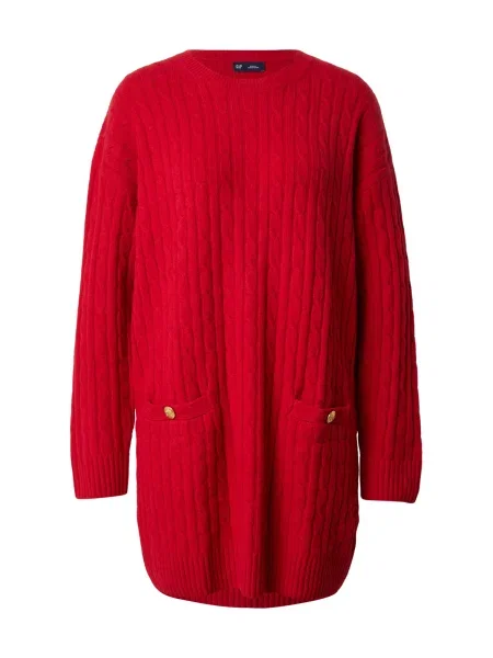 GAP Pletena haljina crvena