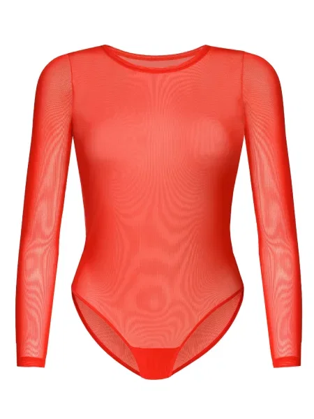 TEYLI Tricou body Ero' roșu